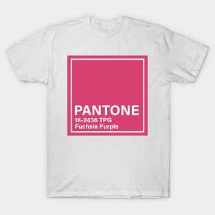 pantone 18-2436 TPG Fuchsia Purple T-Shirt